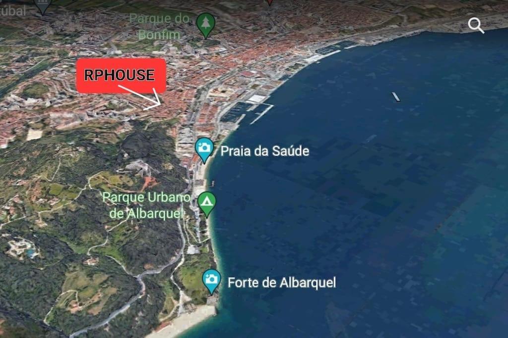 Rp House 1 , Perto Do Mercado Historico E Rio Sado Setubal Luaran gambar